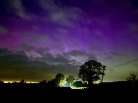 These photos of the Northern Lights were taken near Warwick last night by Aaron Mulgrew