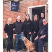 The John Garland-Taylor team at the workshop at Hatton Shopping Village. Photo supplied by John Garland-Taylor