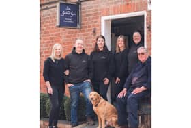 The John Garland-Taylor team at the workshop at Hatton Shopping Village. Photo supplied by John Garland-Taylor