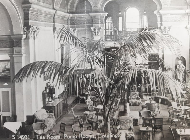 Tea Room inside the Pump Rooms