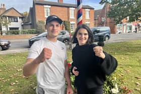 We can do it... friends Drew Garaghty and Diana Medintu are joining forces to raise money for Don't Look Down, the special fund set up in memory of Fred Bennett, 14, from Dunchurch.