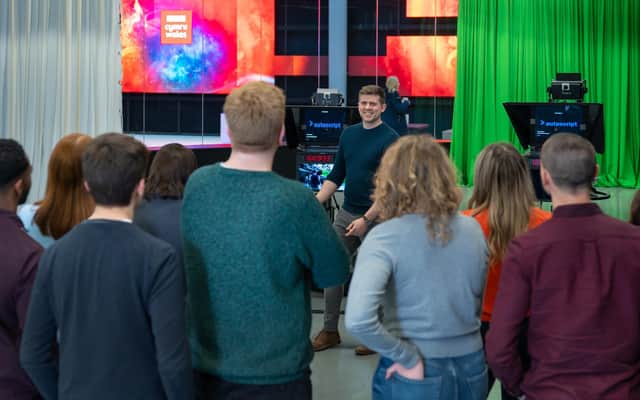 The BBC studios tour