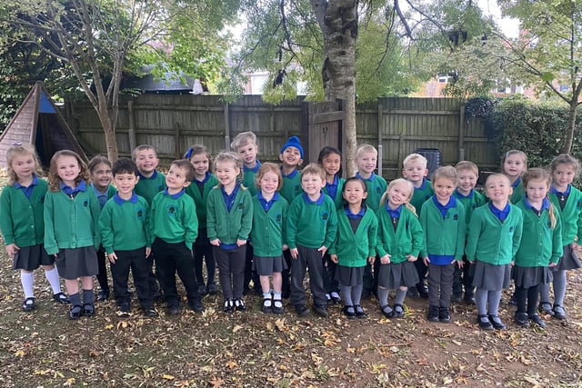 The RHG class at Hillmorton Primary School