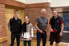 From left to right: Ben Rourke and Tudor Draghici (Church) and Guy Ashworth and Dave Hawker (Eathorpe). Eathorpe won 4-1