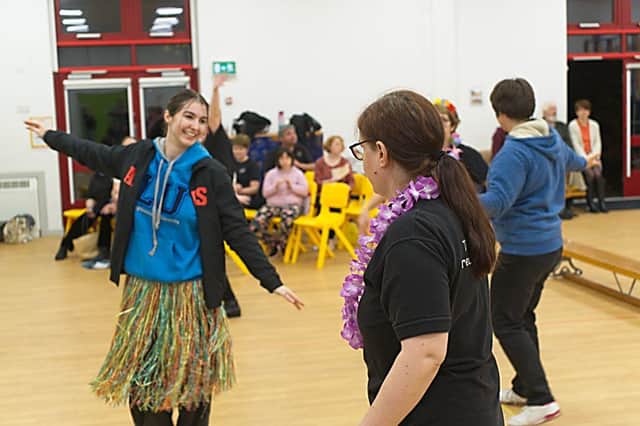 Side by Side Theatre members rehearse The Voyage. Picture supplied.