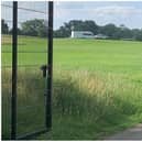 Unlawful traveller encampments in south Warwickshire have prompted county-wide discussions on ways to tackle the problem. Photo shows an unauthorised encampment at Central Ajax FC's Ajax Park ground in Warwick. Photo supplied
