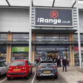 The new branch of The Range which has now opened at The Leamington Shopping Park.