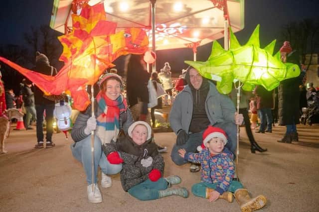 One of our library pictures from a lantern parade.