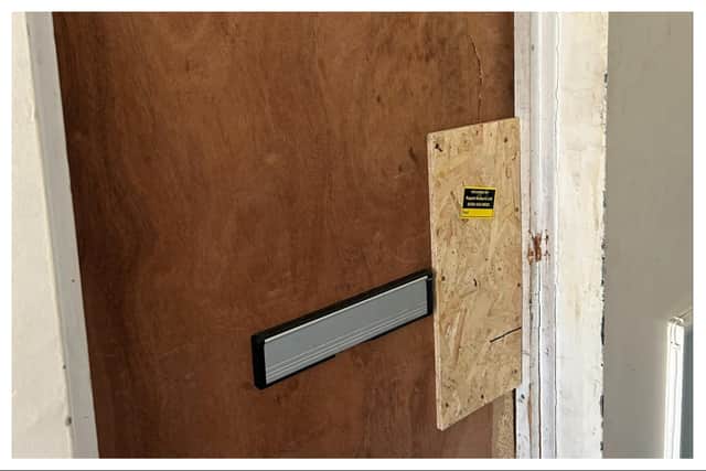 Police executed a drugs warrant at Bridge House. (Image: Warwickshire Police).