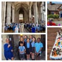 Westgate Primary School and its community recently marked the school's 140-year anniversary with a church service, flag competition and other events. Photos supplied