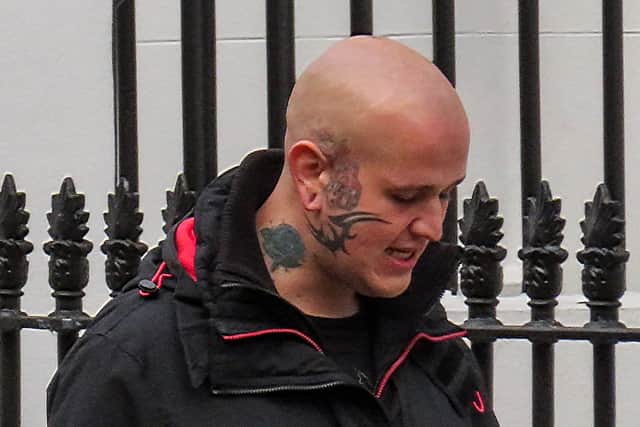 Jailed: How a distinctive facial tattoo helped police bring a violent ...