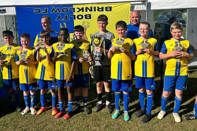 Football success at tournament.