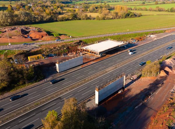 Warwickshire County Council's £38million A46 Stoneleigh Junction project will reach an important as a new bridge deck is moved into position.