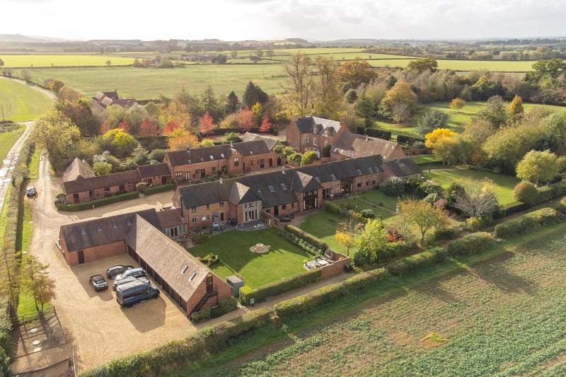 An aerial shot of the site. Photo by DM & Co. Homes