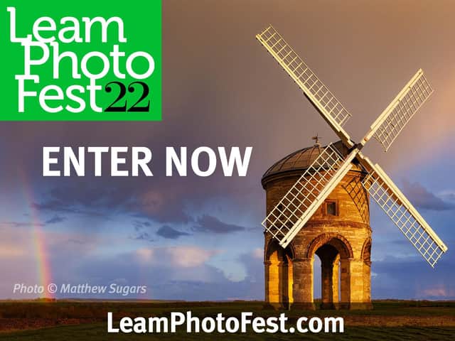 A poster for Photiq's Leam PhotoFest event. Picture by Matthew Sugars.