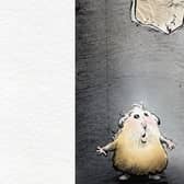 One of Jake Biggin's illustrations from Jerry's Great Escape by Barbara Goulden.