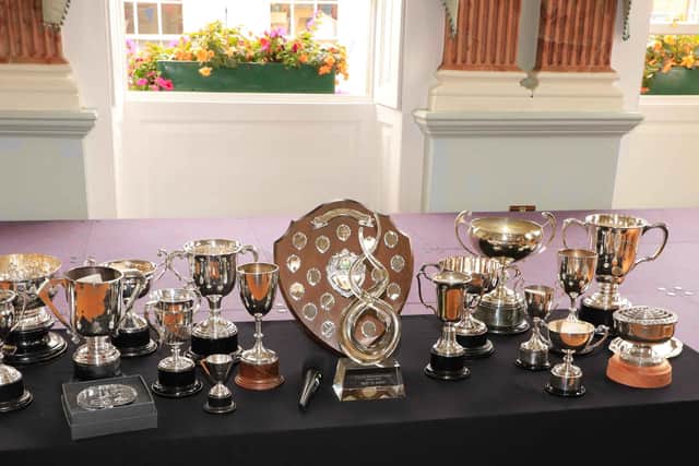 The trophies that will be awarded to the winners by the Mayor of Warwick, Cllr Parminder Singh Birdi. Photo supplied