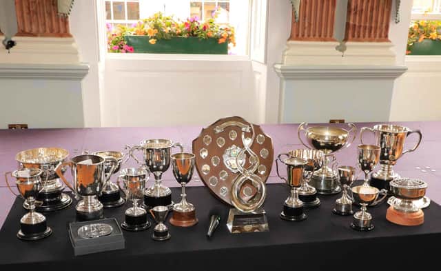 The trophies that will be awarded to the winners by the Mayor of Warwick, Cllr Parminder Singh Birdi. Photo supplied