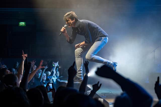 Brett Anderson of Suede. Photo by David Jackson