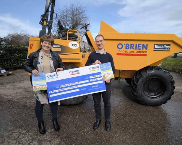 O'Brien Charitable Trust donates £3,000 to The Friendship Project for Children