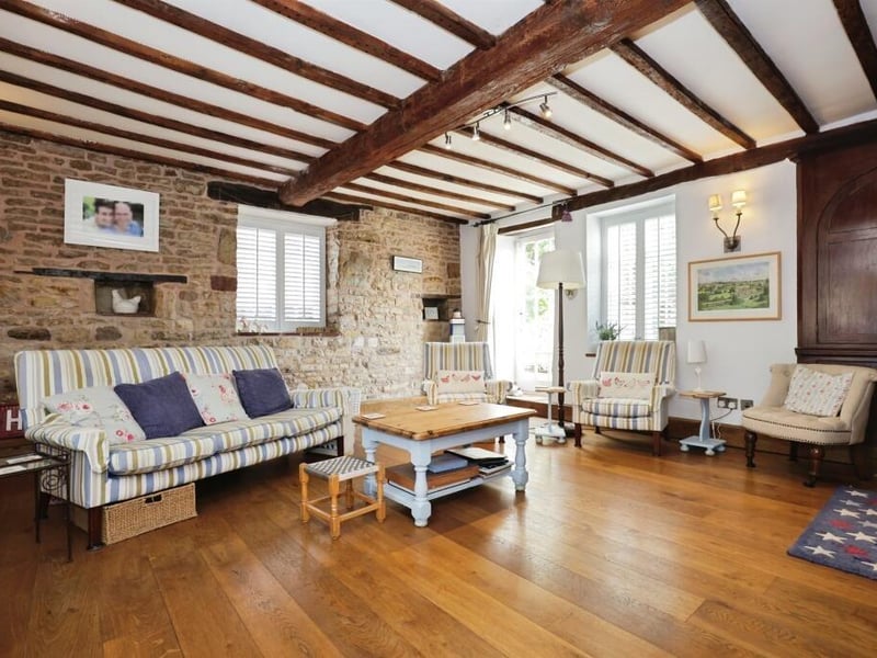 One of the reception rooms.