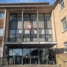 Shire Hall, the HQ of Warwickshire County Council.