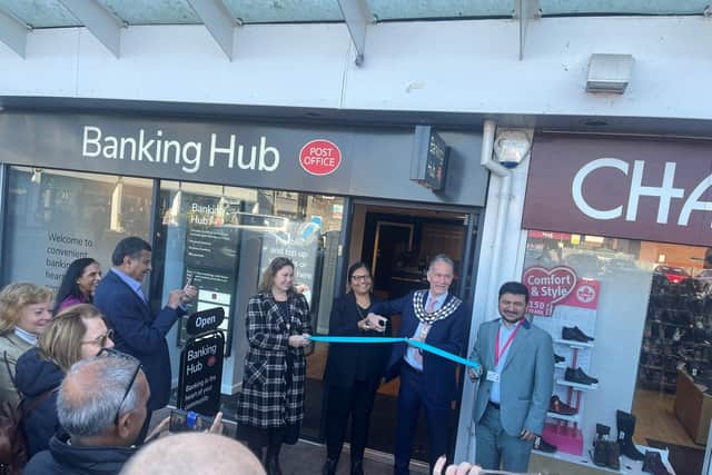 The opening of the new Banking Hub in Kenilworth. Photo by Kenilworth Town Council