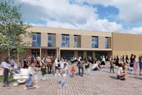 A CGI of the new Oakley School which is due to open in September.