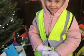 Little smiling angel from Riverside Academy.