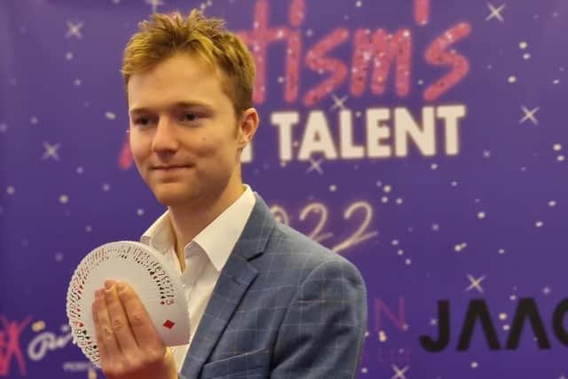 Angus Baskerville at Autism's Got Talent. Photo by Jodie Horne.
