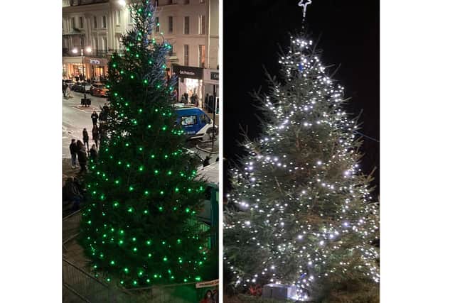 The Leamington and Whitnash Trees of Light 2023.