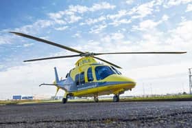 An air ambulance was deployed to Fareham yesterday and a patient was taken to hospital. 
