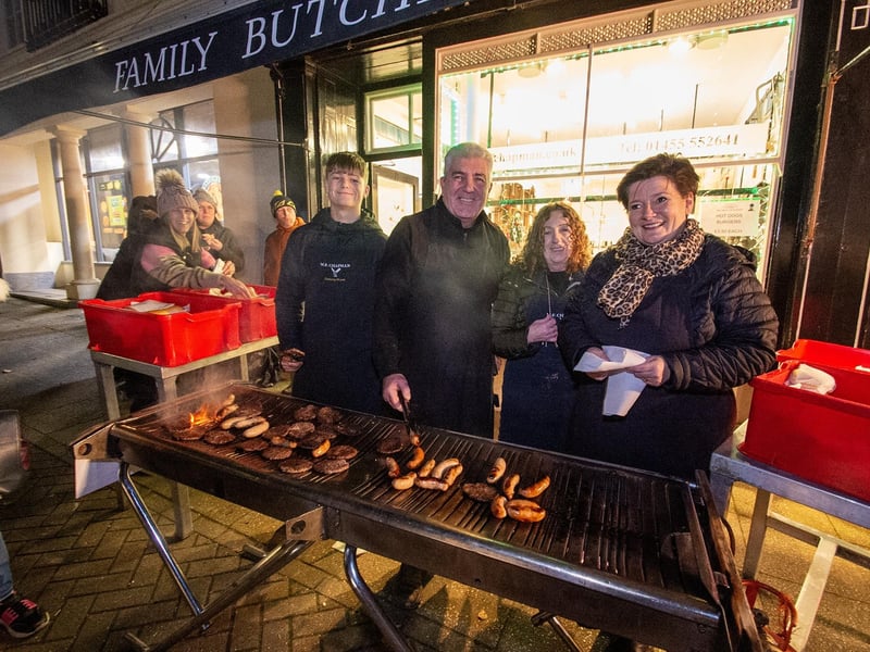 Family Butchers Chapman serve up some grub.