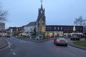 Kenilworth town centre.