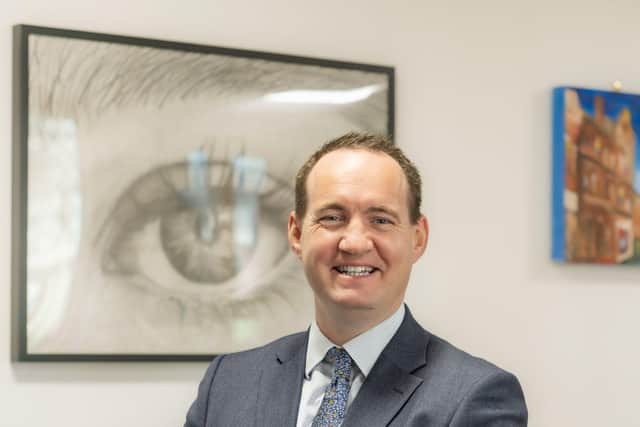 King's High School Head Master, Stephen Burley.
