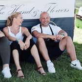 Tom Kerridge brought his The Hand of Flowers pub to the Warwick Pub in the Park festival last summer. Photo supplied.