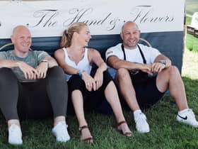 Tom Kerridge brought his The Hand of Flowers pub to the Warwick Pub in the Park festival last summer. Photo supplied.