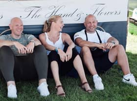 Tom Kerridge brought his The Hand of Flowers pub to the Warwick Pub in the Park festival last summer. Photo supplied.