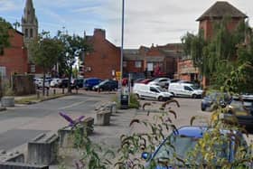 The man was found near the car park. Picture Google Street View.