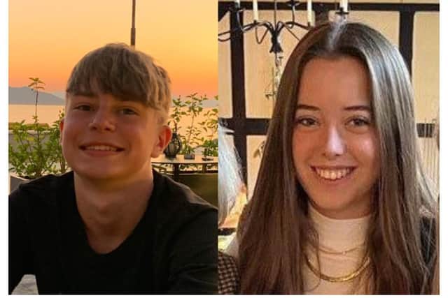 Harry Purcell and Matilda Seccombe (photos: Warwickshire Police).