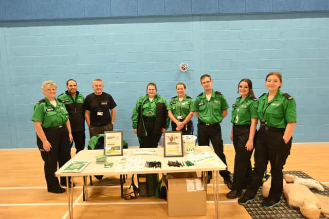 St John Ambulance volunteers at the event. Picture supplied.