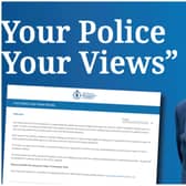 A major new survey has been launched by Police and Crime Commissioner Philip Seccombe to understand what people think should be the priorities for policing in the year ahead and how this should be funded. Graphic supplied by Warwickshire Police Crime Commissioner