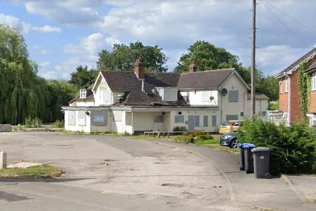 The forlorn-looking Avon Mill pub awaits its fate in 2018. Photo: Google Street View.