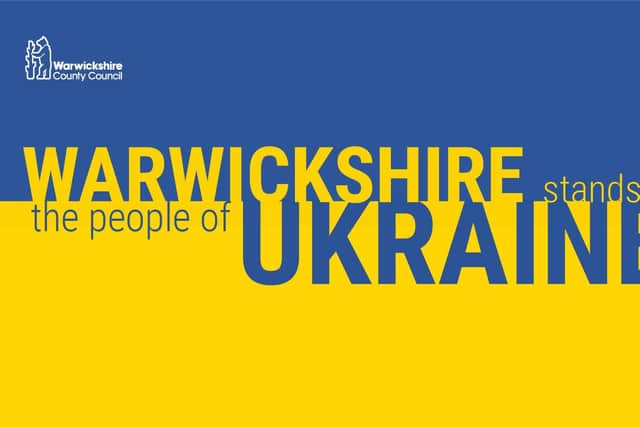 Warwickshire stands with Ukraine