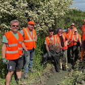 A team of Network Rail volunteers have successfully repaired the canal.