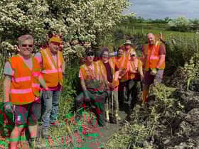 A team of Network Rail volunteers have successfully repaired the canal.