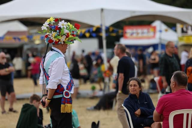 Warwick Folk Festival at its new site in 2022. Photo by Warwick Folk Festival