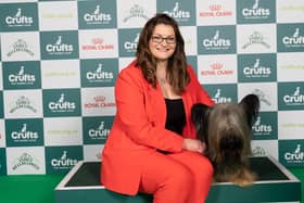 Kirsty Ryan with Fergil, a Skye Terrier: BeatMedia/The Kennel Club