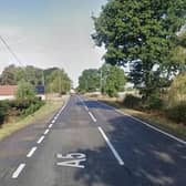 The collision happened on the A5.