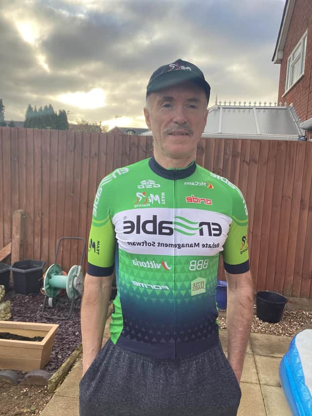 Tim Stowe recently won the West Midland Cyclo-Cross series 2022/3 for riders 65.